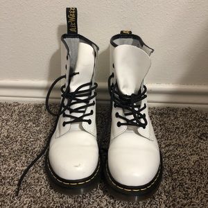 White Dr Martens